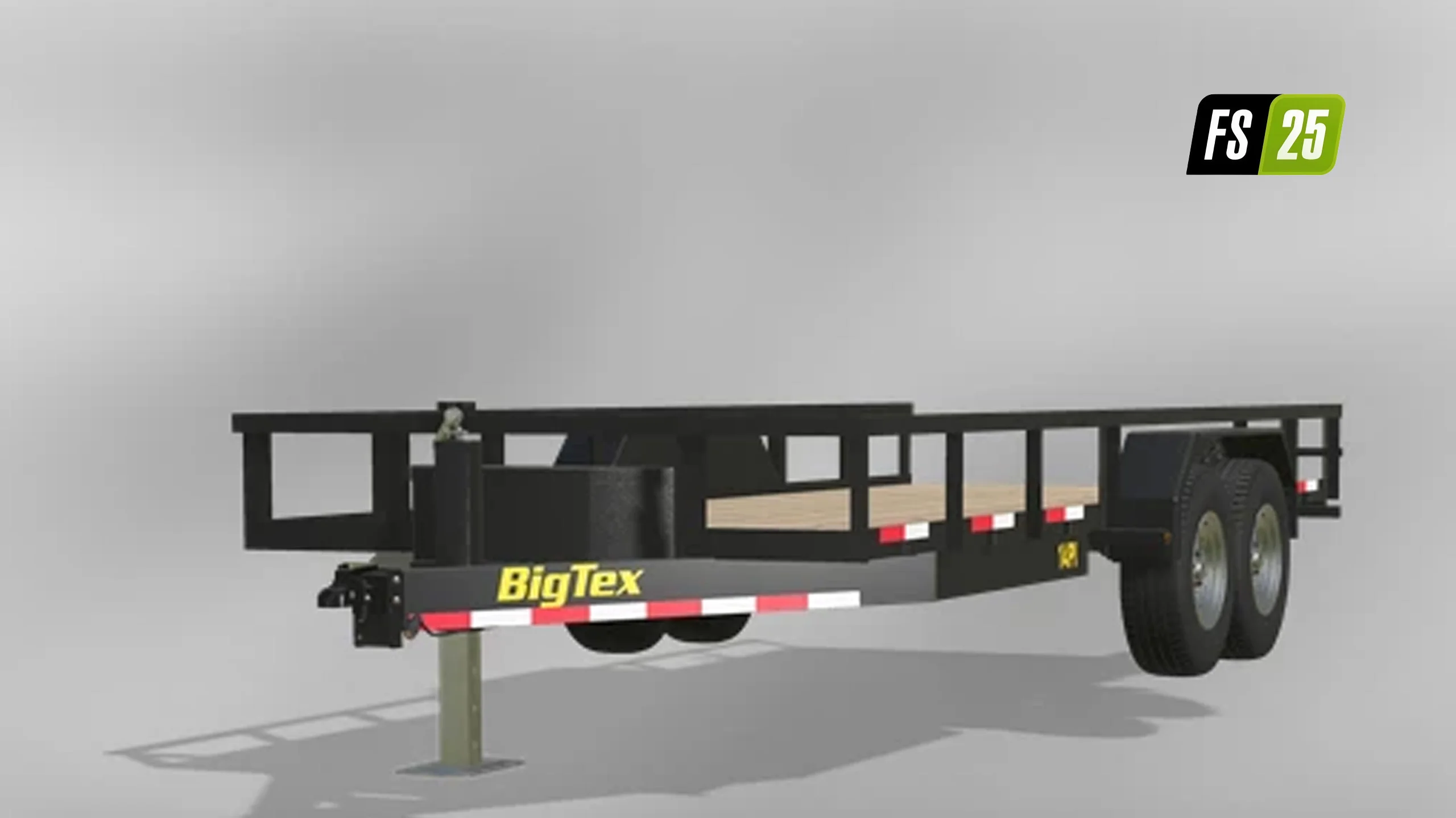 FS25 BigTex 24FT Trailer v1.0 Trailers Mod FS25 Mod Free Download