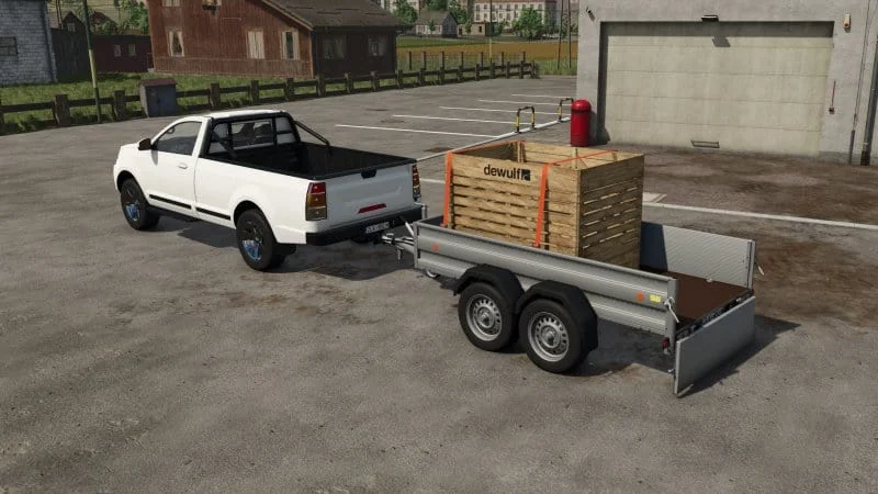 FS25 Bockmann TLAL 20 v1.0 Trailers Mod FS25 Mod Free Download