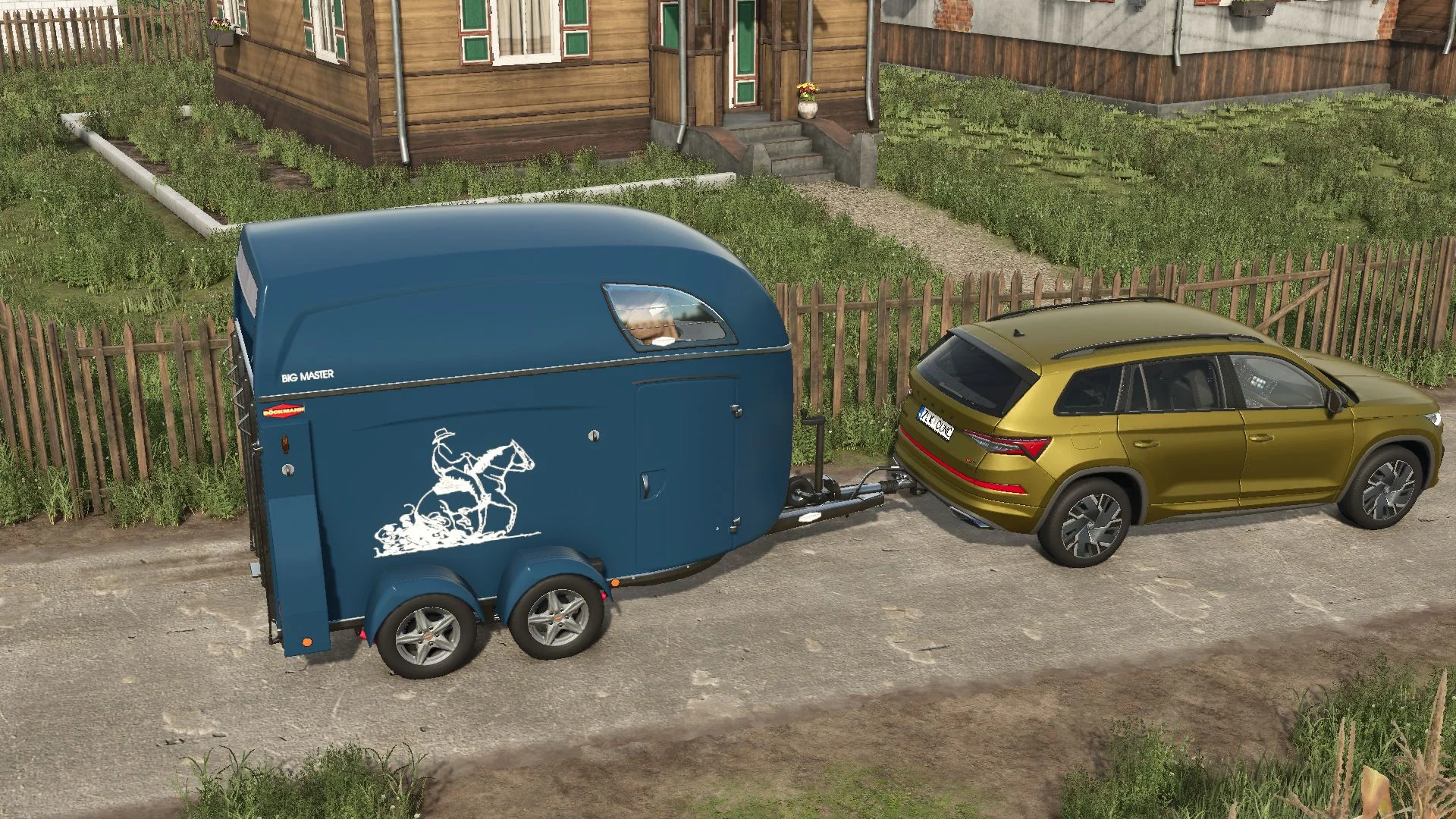 FS25 Boeckmann BigMaster WesternWCF v1.0 Trailers Mod FS25 Mod Free Download