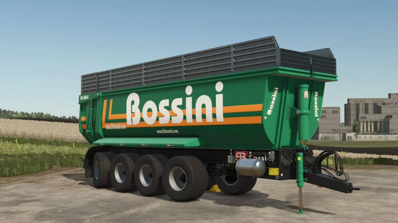 FS25 Bossini RA 400-9 V1.0 Trailers Mod FS25 Mod Free Download