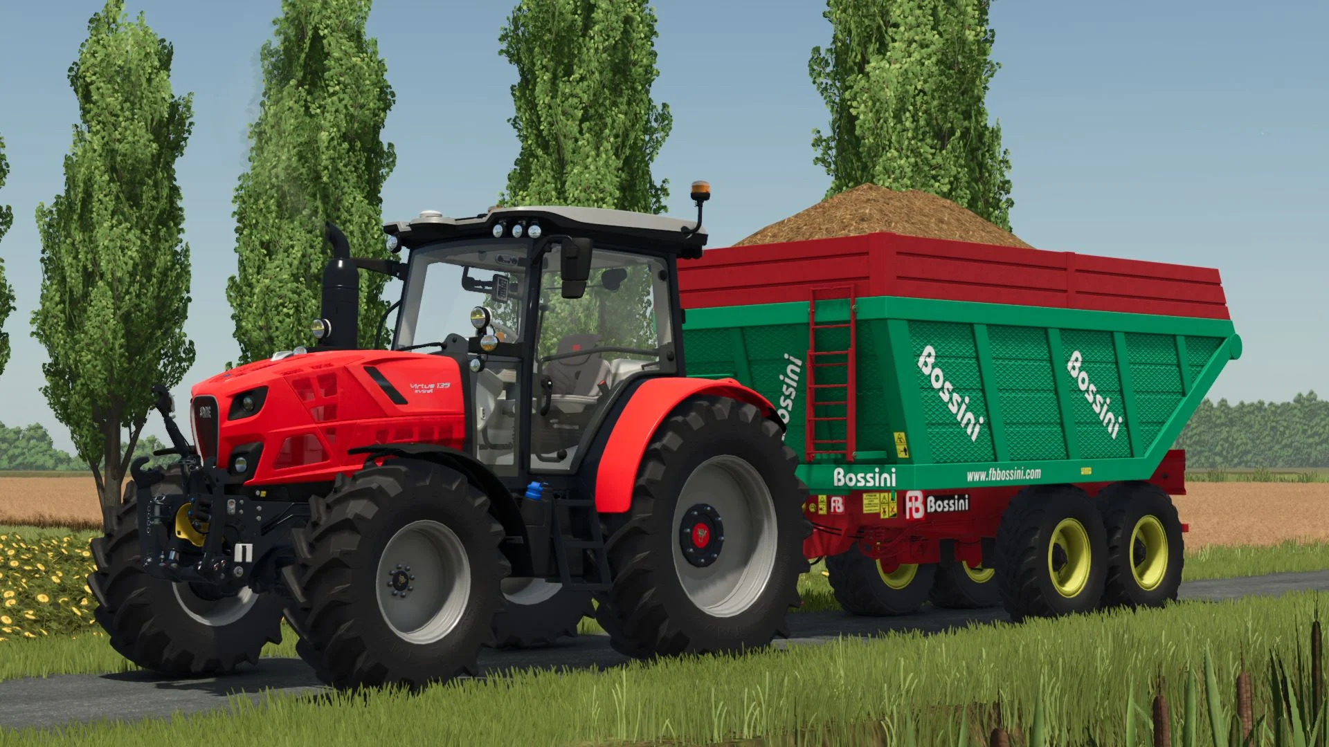 FS25 Bossini RA100 V1.0 Trailers Mod FS25 Mod Free Download