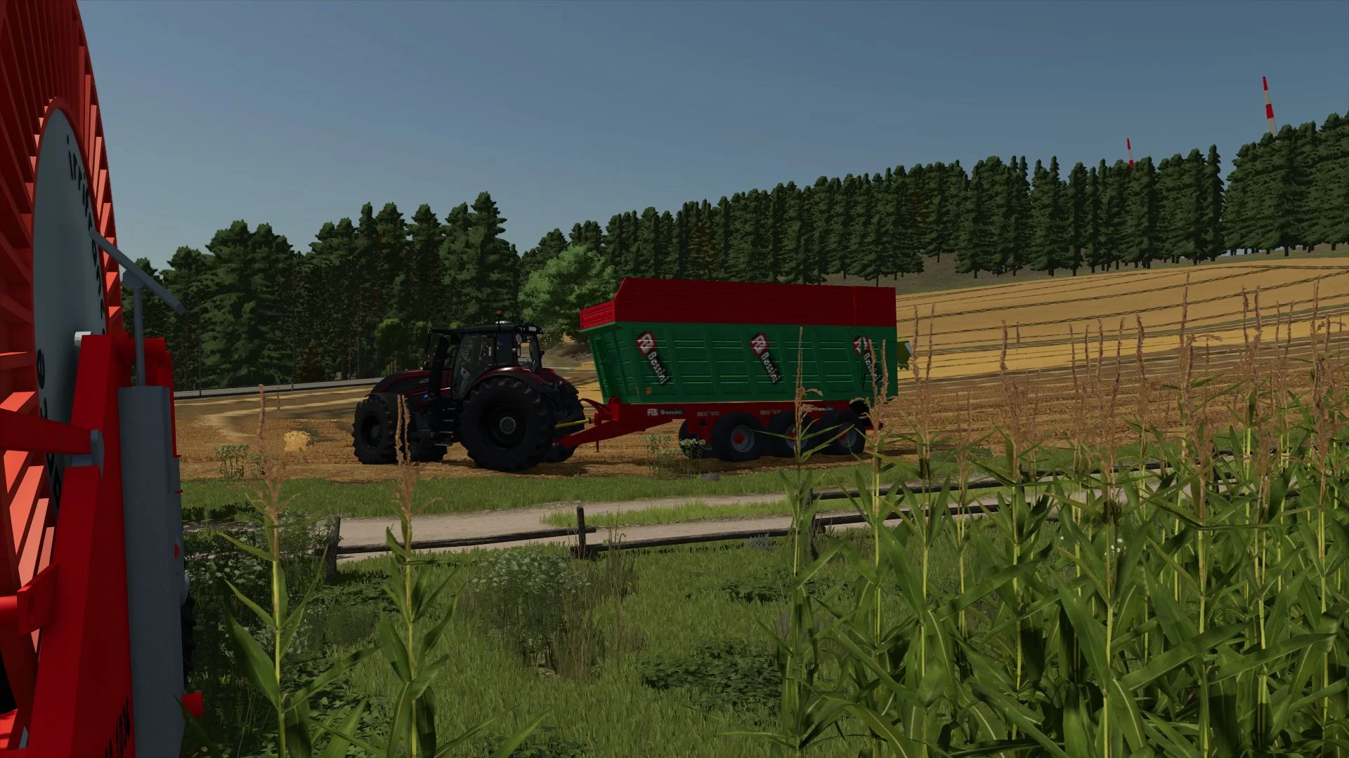 FS25 Bossini RA200/7 v1.0 Trailers Mod FS25 Mod Free Download