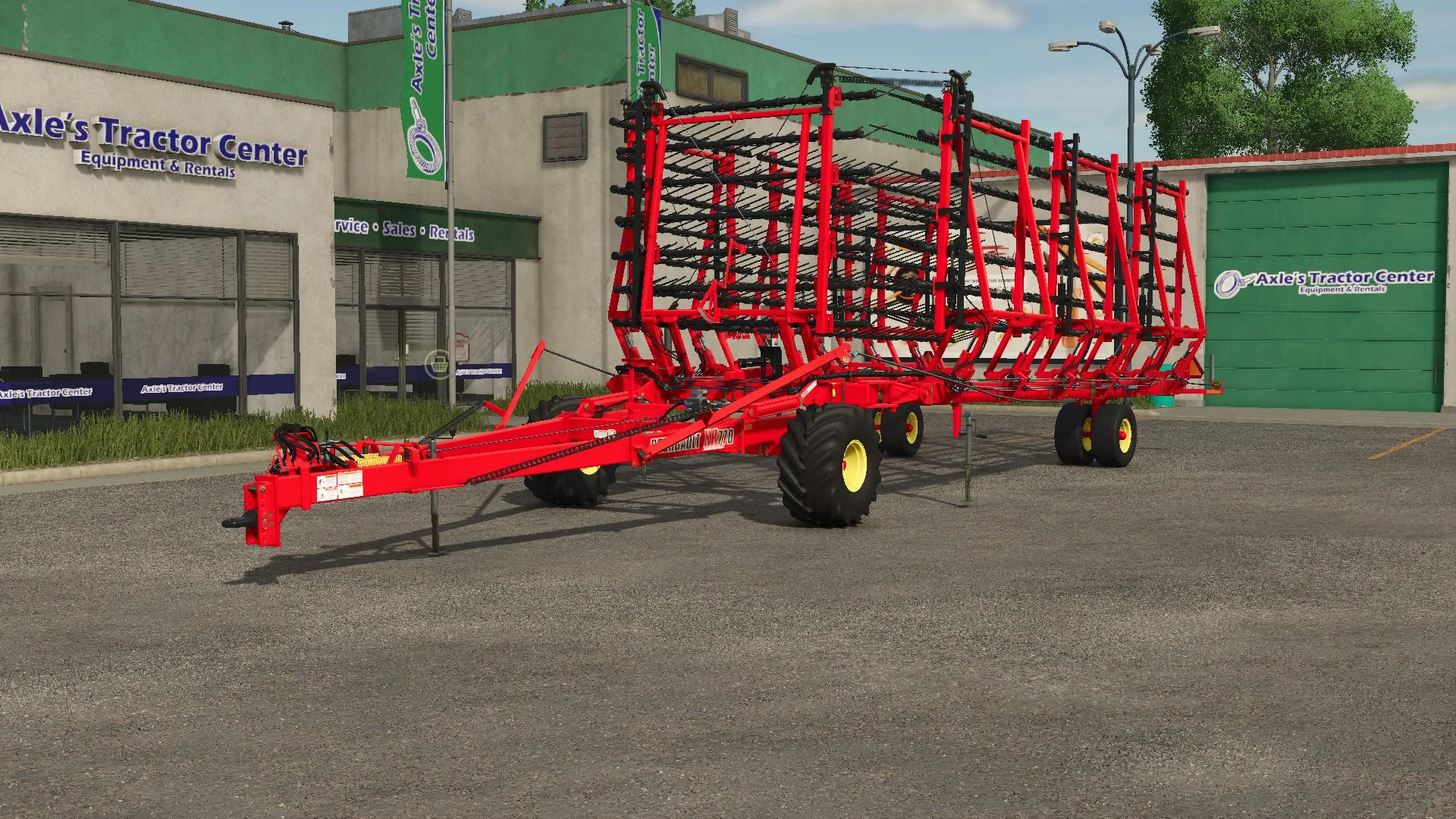 FS25 Bourgault XR770 Harrow V1.0 Trailers Mod FS25 Mod Free Download