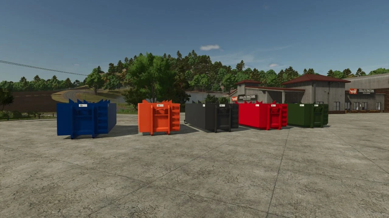 FS25 Box trailer Ambert Bennes v1.0 Trailers Mod FS25 Mod Free Download