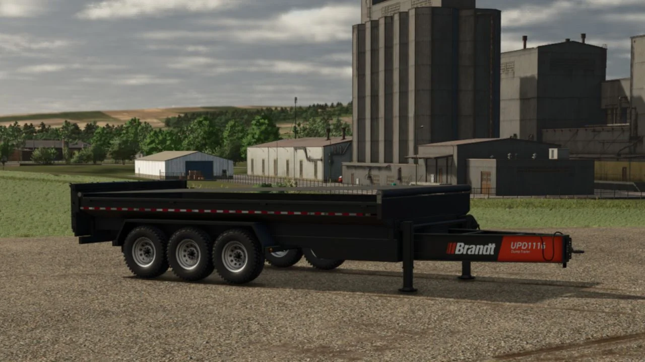 FS25 Brandt 1116 Dump Trailer V1.0 Trailers Mod FS25 Mod Free Download