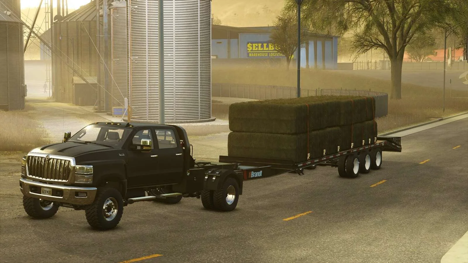 FS25 Brandt 1124 Deckover Trailer v1.1 Trailers Mod FS25 Mod Free Download