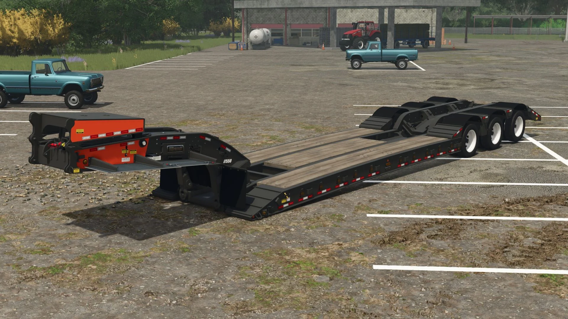 FS25 Brandt Beavertail H550 V1.0 Trailers Mod FS25 Mod Free Download