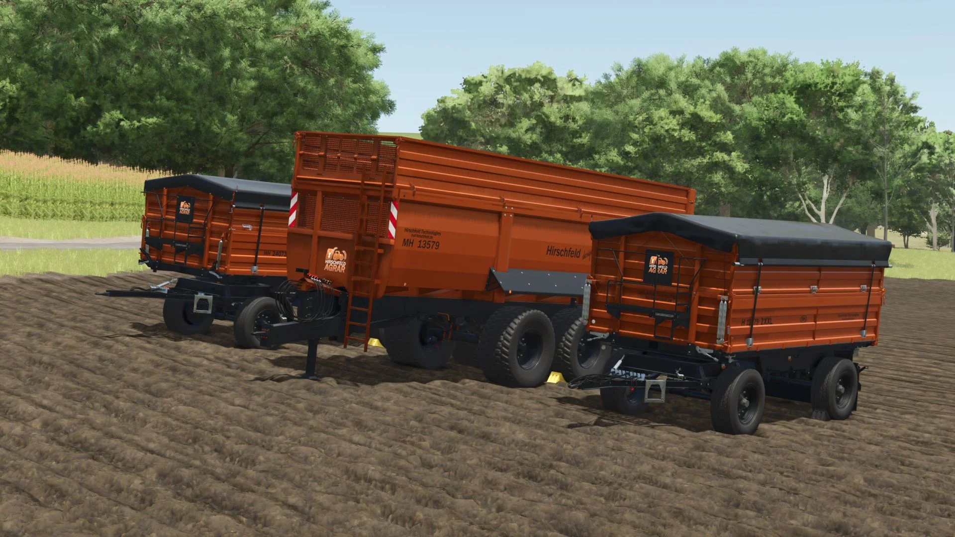 FS25 Brandtner Pack V1.0.0.1 Trailers Mod FS25 Mod Free Download