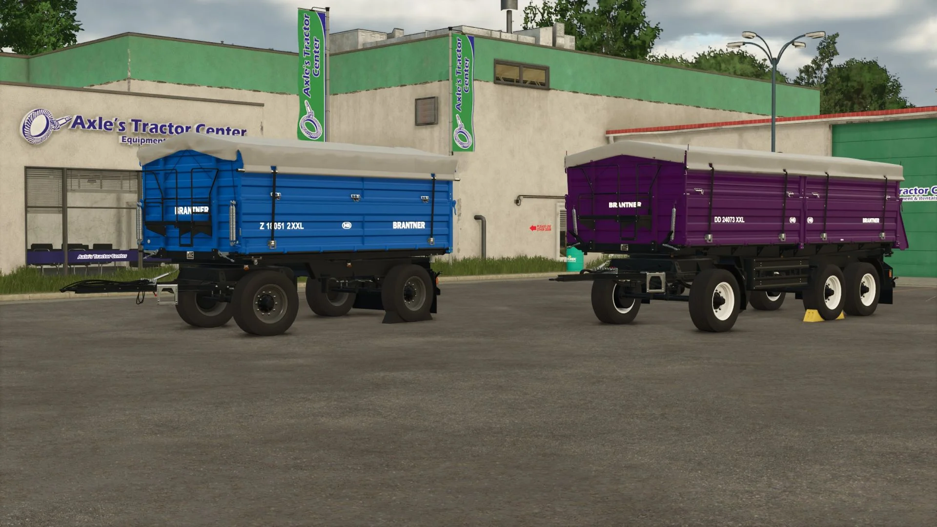 FS25 Brantner Pack (choice of colors) V1.0 Trailers Mod FS25 Mod Free Download