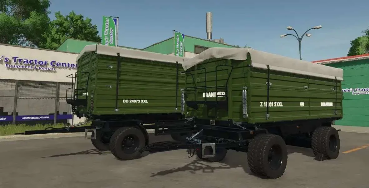 FS25 Brantner Pack Edit Black Bird v1.0 Trailers Mod FS25 Mod Free Download