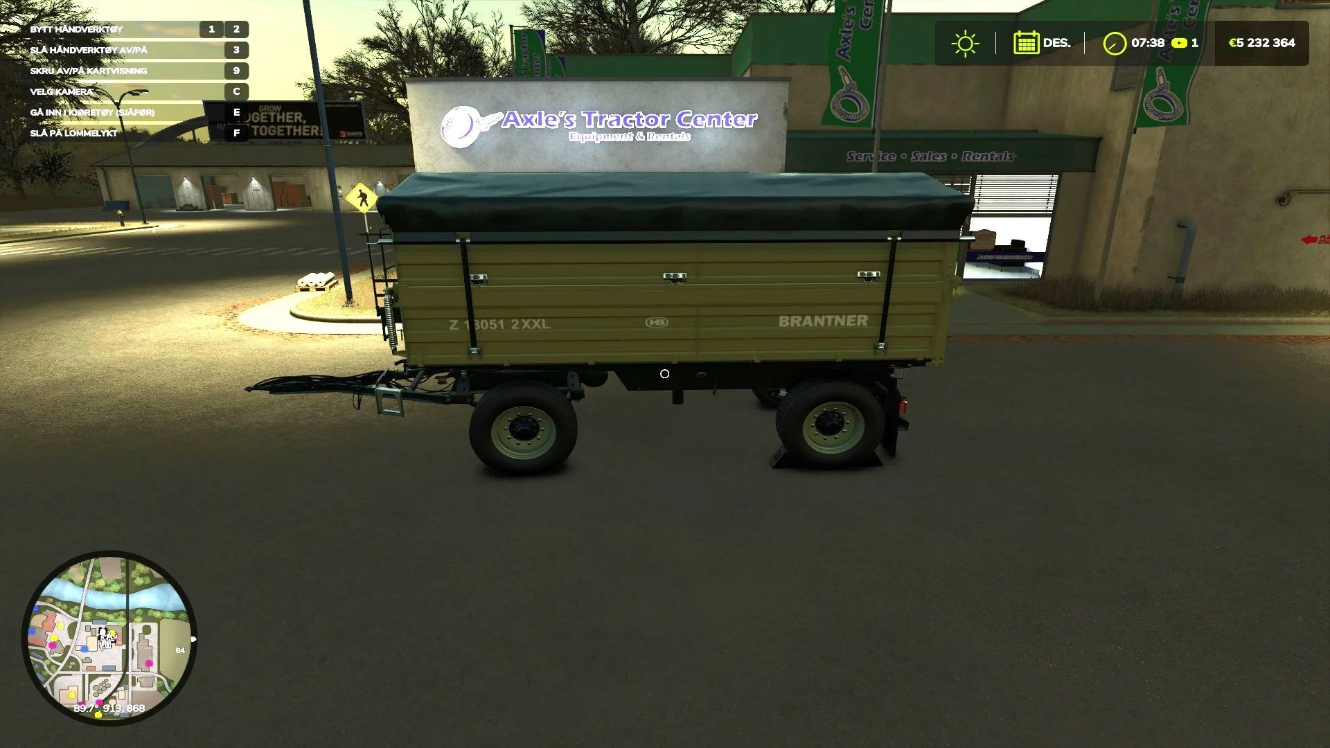 FS25 Brantner Power Flex V1.0 Trailers Mod FS25 Mod Free Download