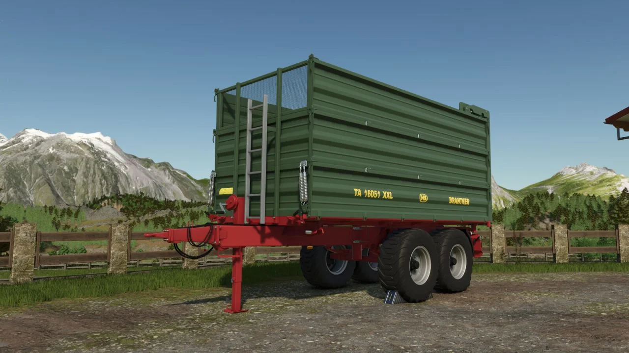 FS25 Brantner TA 16051 XXL V1.0 Trailers Mod FS25 Mod Free Download
