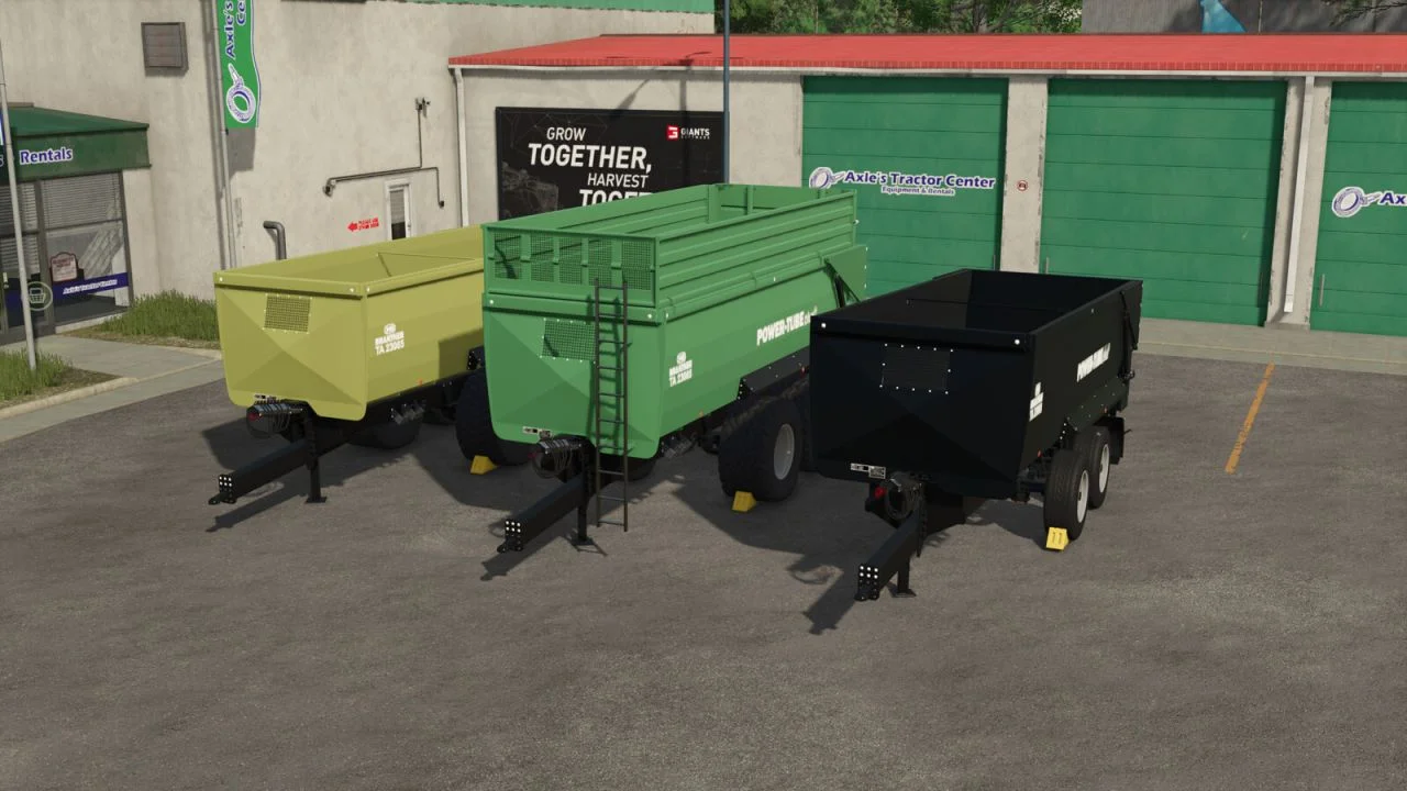 FS25 Brantner TA 23065/2 Power Tube + V1.0 Trailers Mod FS25 Mod Free Download
