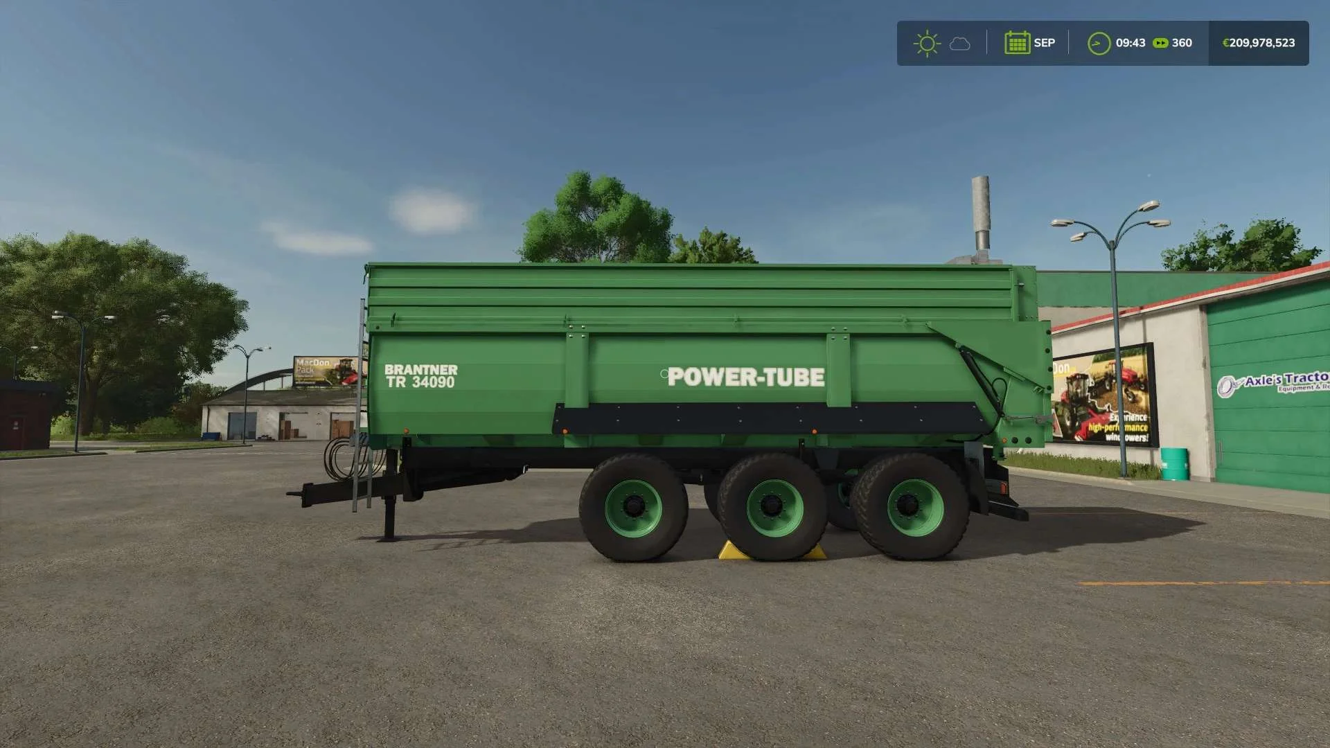 FS25 BRANTNER TR 34090 v2.0 Trailers Mod FS25 Mod Free Download