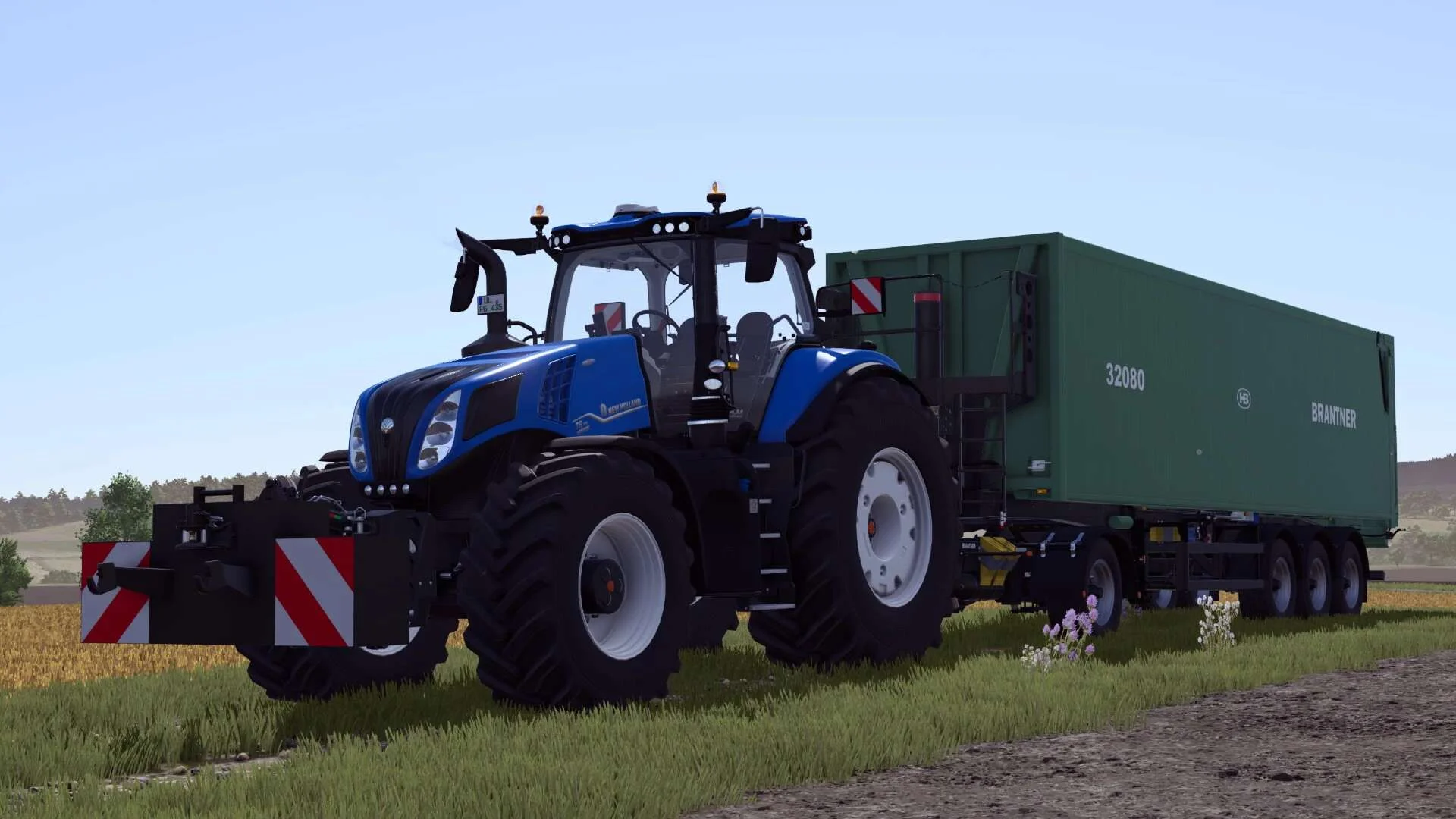 FS25 Brantner VD 32080 v1.0 Trailers Mod FS25 Mod Free Download