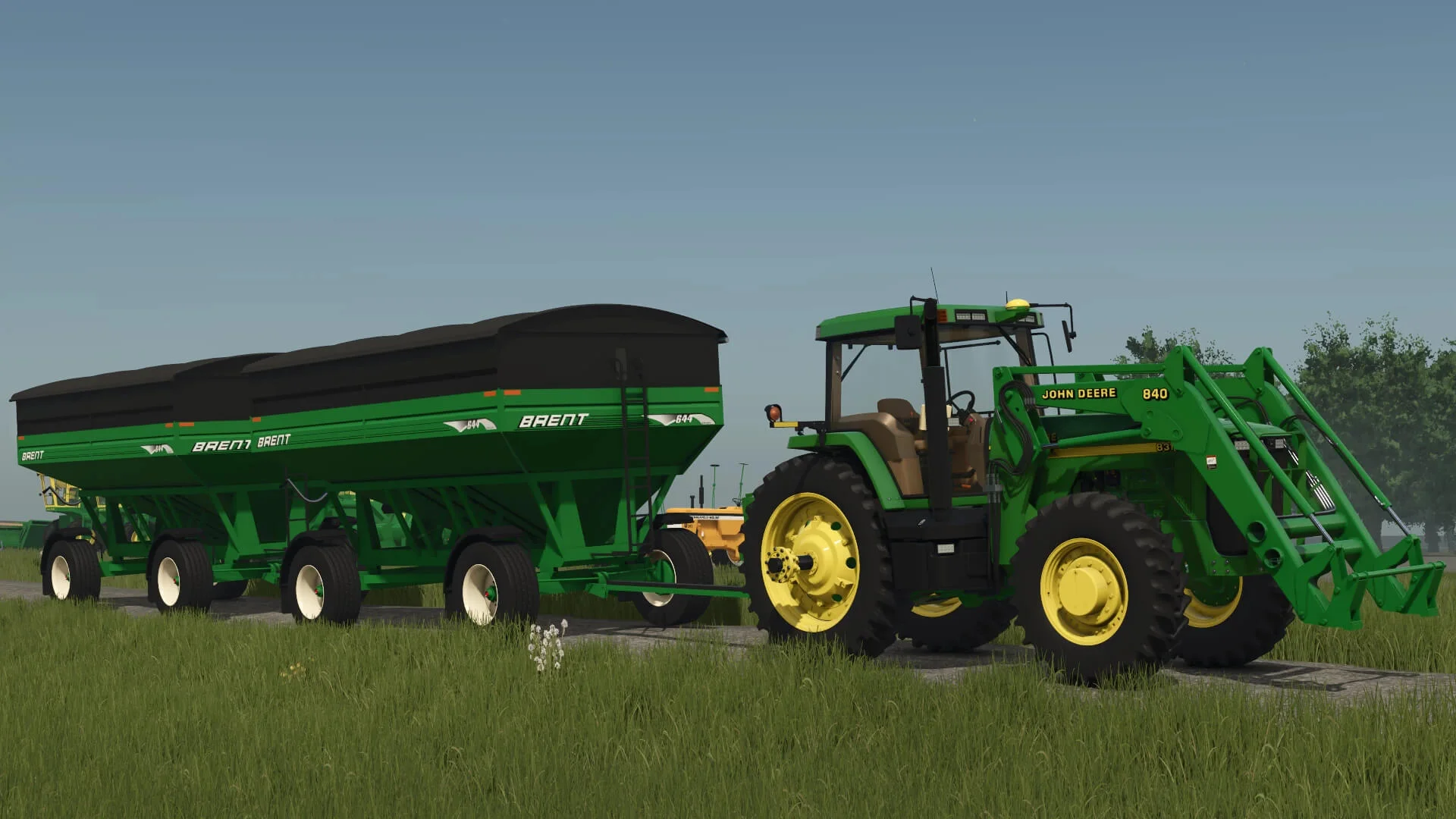 FS25 Brent 644 Gravity Wagon v1.0 Trailers Mod FS25 Mod Free Download