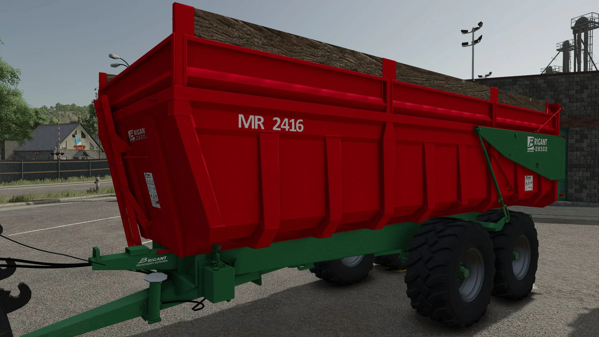FS25 Brigant MR2416 V1.0 Trailers Mod FS25 Mod Free Download