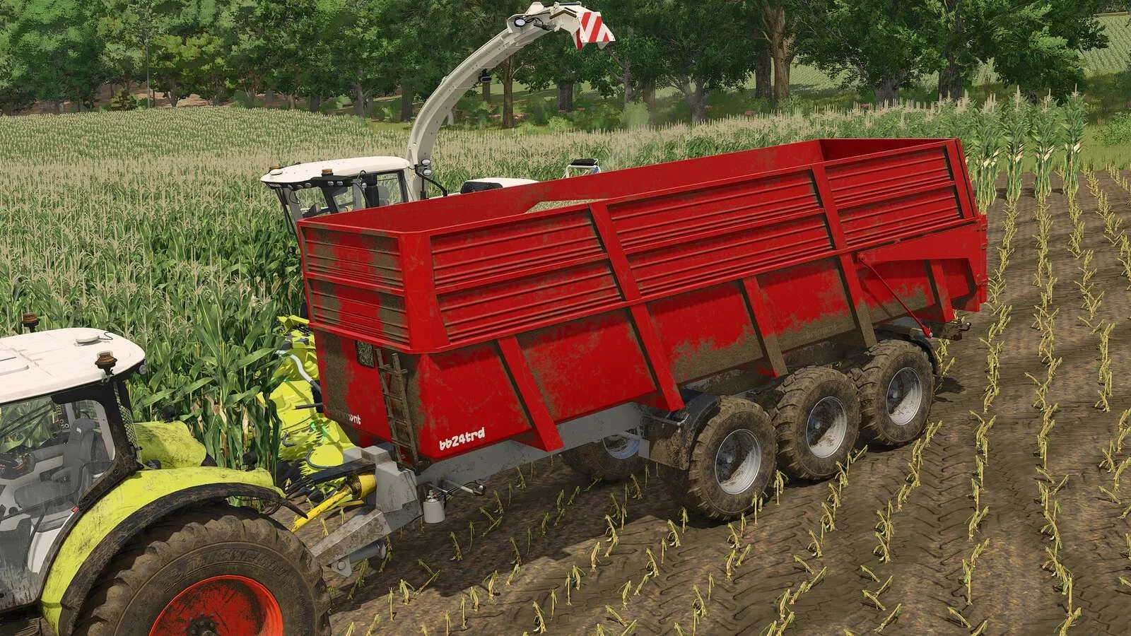FS25 Brimont BB18B And BB24TRD v1.0.0.2 Trailers Mod FS25 Mod Free Download