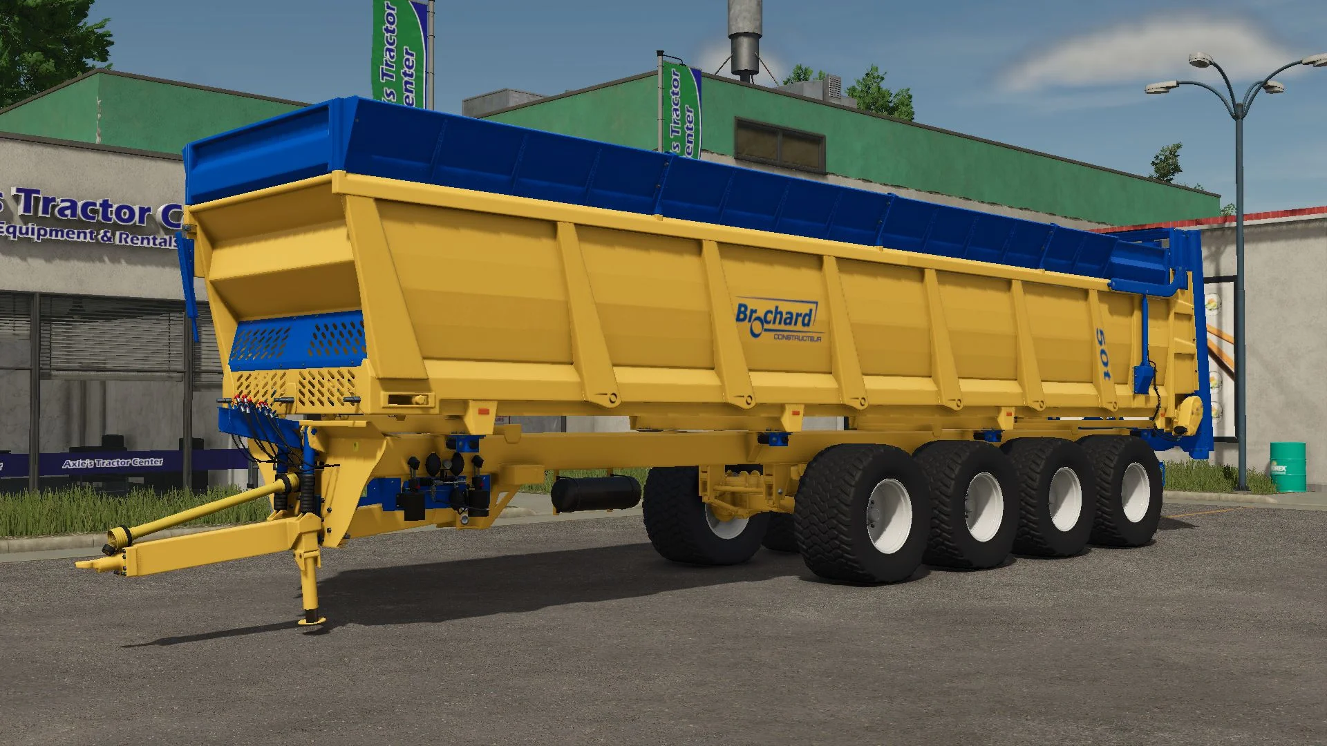 FS25 Brochard EV 2200-120WR V1.0 Trailers Mod FS25 Mod Free Download