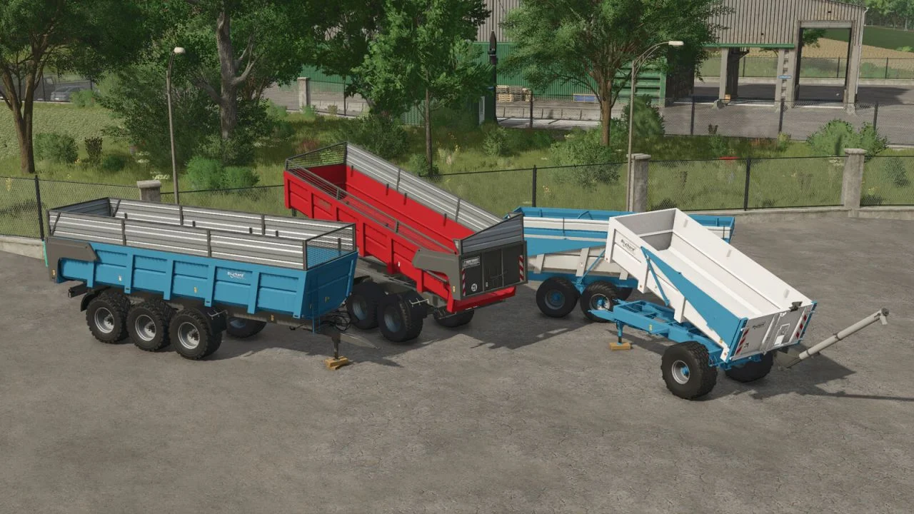 FS25 Brochard Pack V1.0 Trailers Mod FS25 Mod Free Download