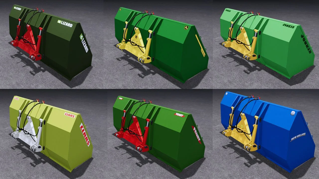 FS25 Bucket Hydraulic 3 Points V1.0 Trailers Mod FS25 Mod Free Download