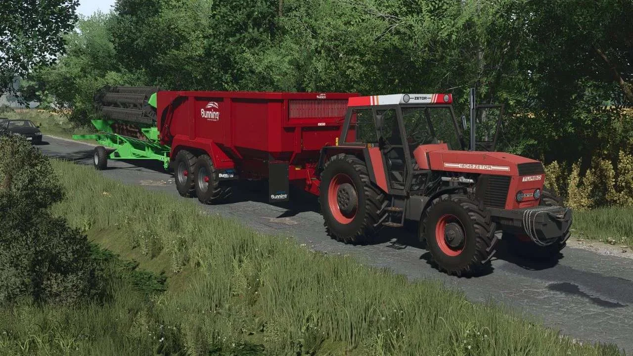 FS25 Bunning 140 Series v1.0 Trailers Mod FS25 Mod Free Download