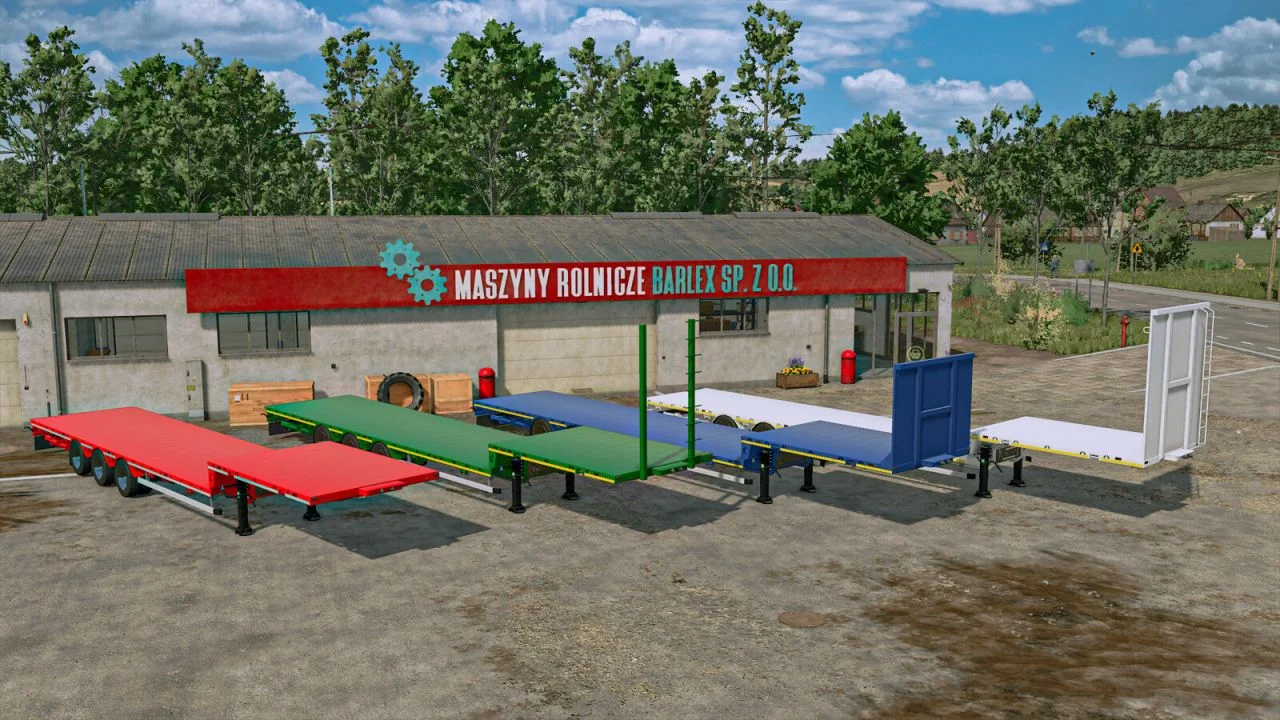 FS25 Camara Straw Bale Semitrailer V1.0 Trailers Mod FS25 Mod Free Download