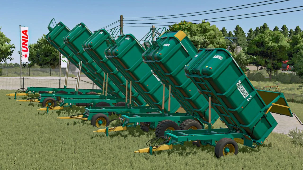 FS25 Camara Tipping Trailer Pack V2.6 Trailers Mod FS25 Mod Free Download