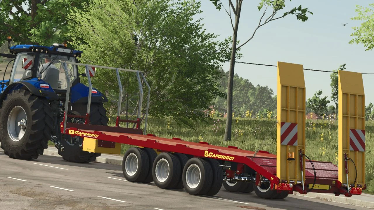FS25 Caporicci FC260CR V1.0 Trailers Mod FS25 Mod Free Download