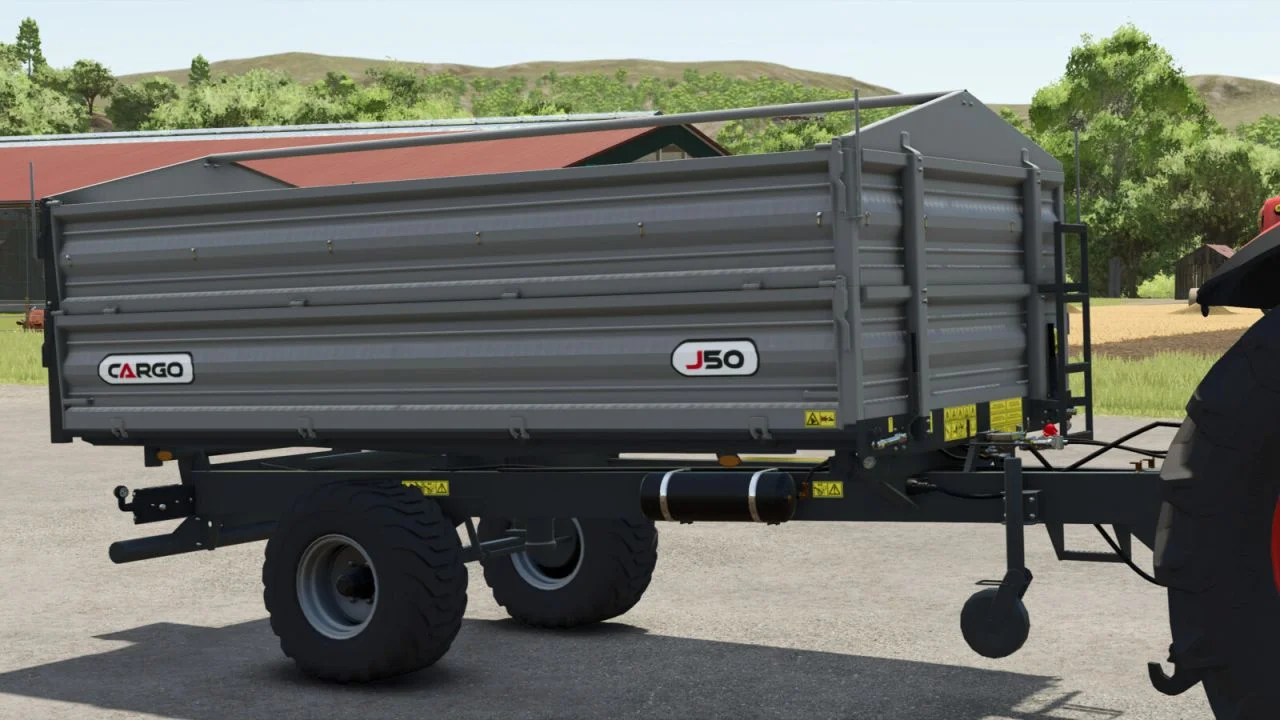 FS25 Cargo J50 V1.0 Trailers Mod FS25 Mod Free Download