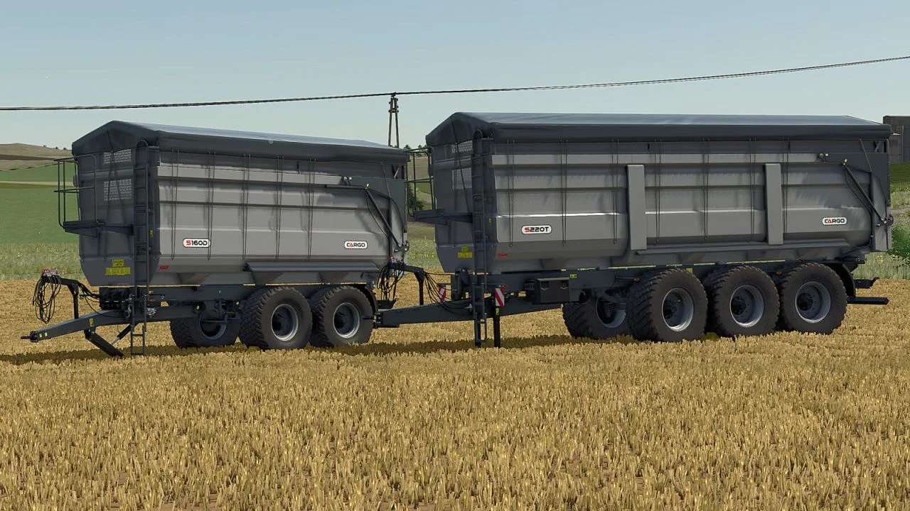 FS25 Cargo S Series V1.0 Trailers Mod FS25 Mod Free Download