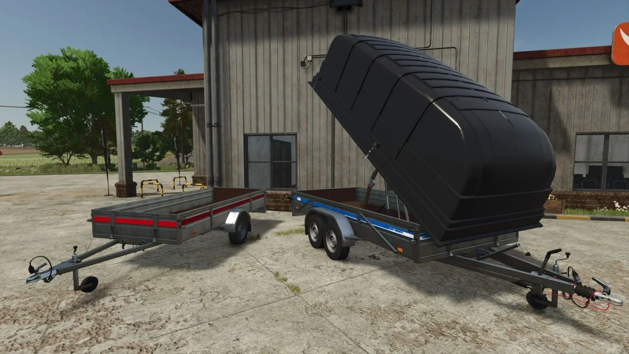 FS25 Cargo Trailers V1.0 FS25 Mod Free Download
