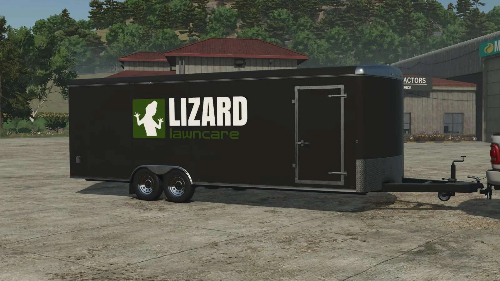 FS25 CarMate Enclosed Trailer v1.0 Trailers Mod FS25 Mod Free Download