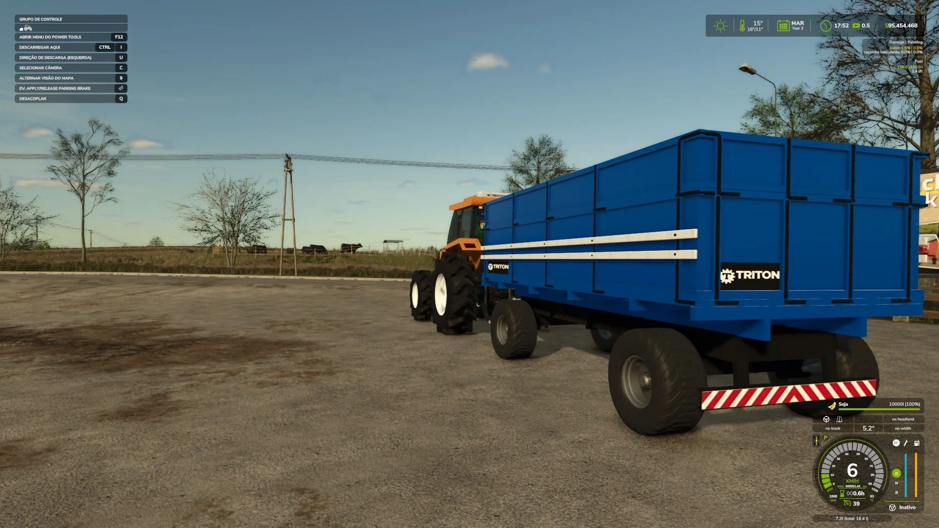 FS25 CARRETA TRITON V1.0 Trailers Mod FS25 Mod Free Download