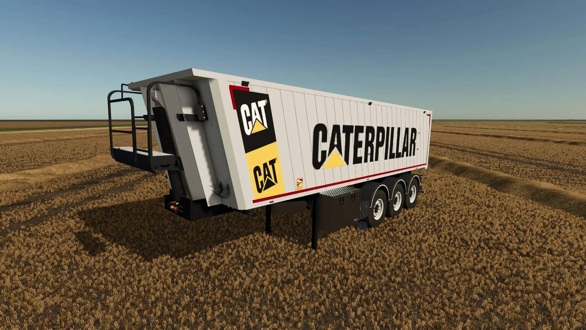 FS25 CATERPILLAR trailer V1.0 Trailers Mod FS25 Mod Free Download