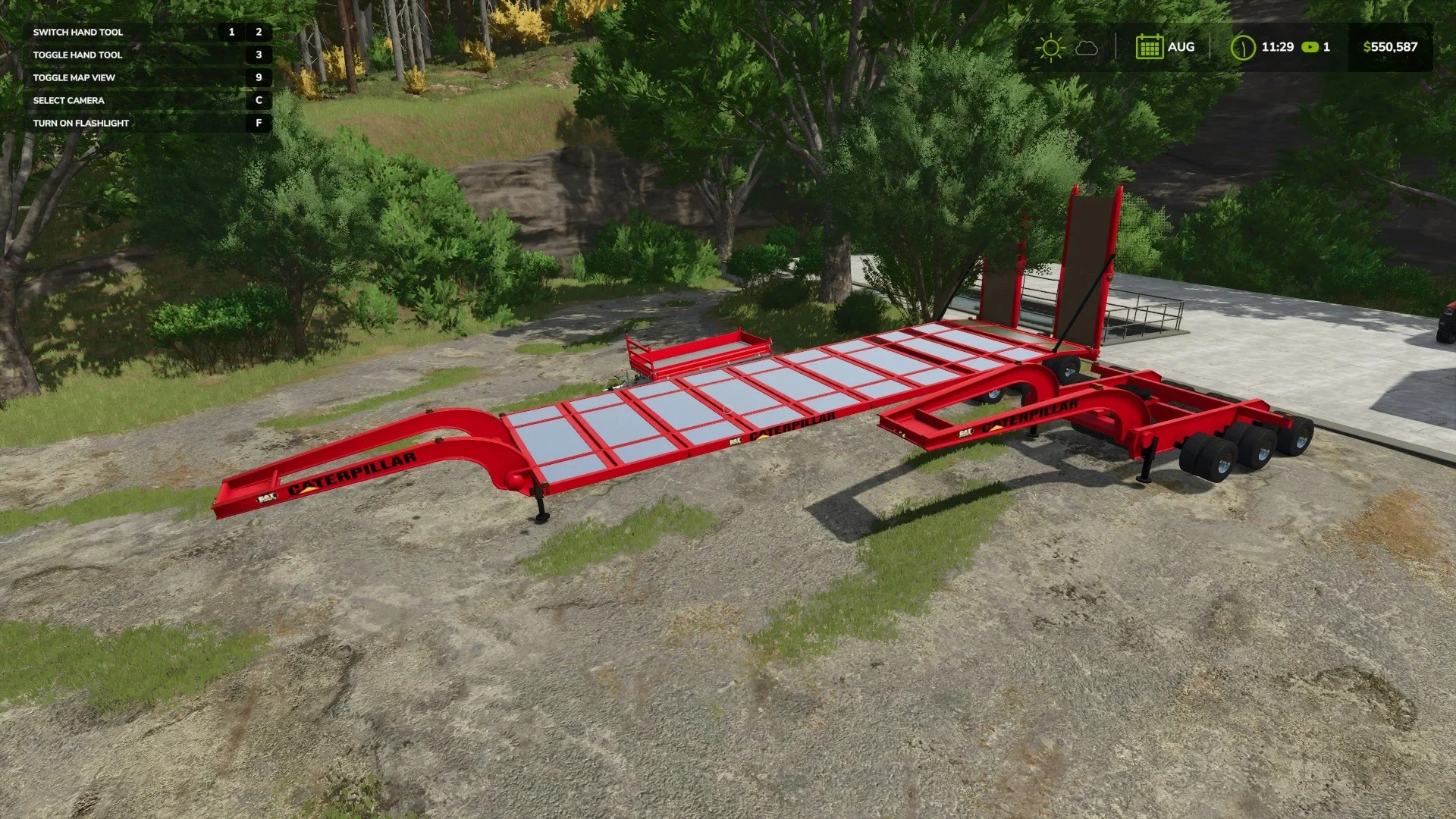 FS25 CatLowboy Color v1.0 Trailers Mod FS25 Mod Free Download