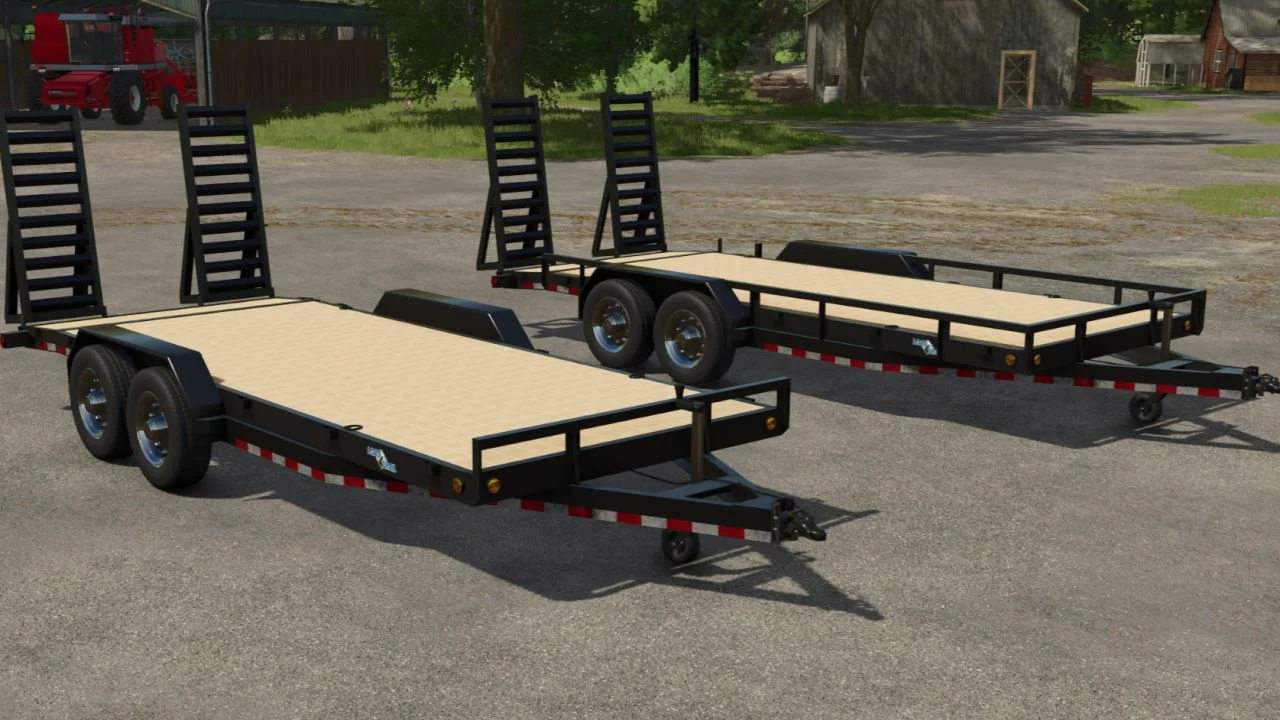 FS25 CC10 Load Trail v1.0 Trailers Mod FS25 Mod Free Download