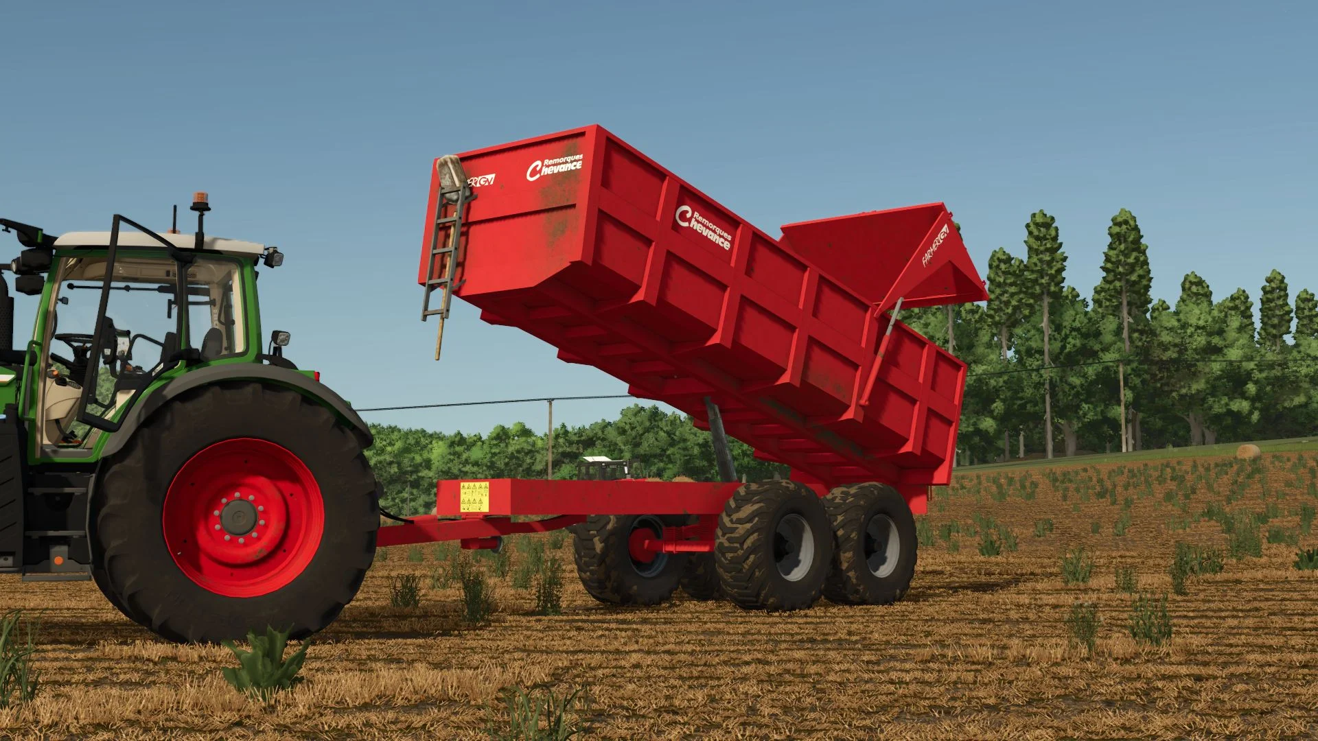 FS25 Chevance Farmer GV v1.0 Trailers Mod FS25 Mod Free Download