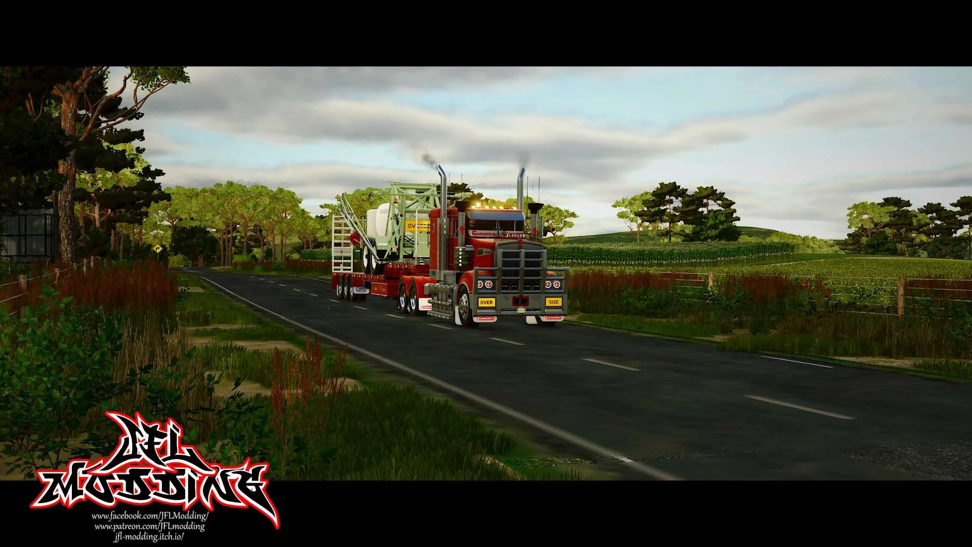 FS25 CIMC Flatdeck Trailers v1.0 FS25 Mod Free Download