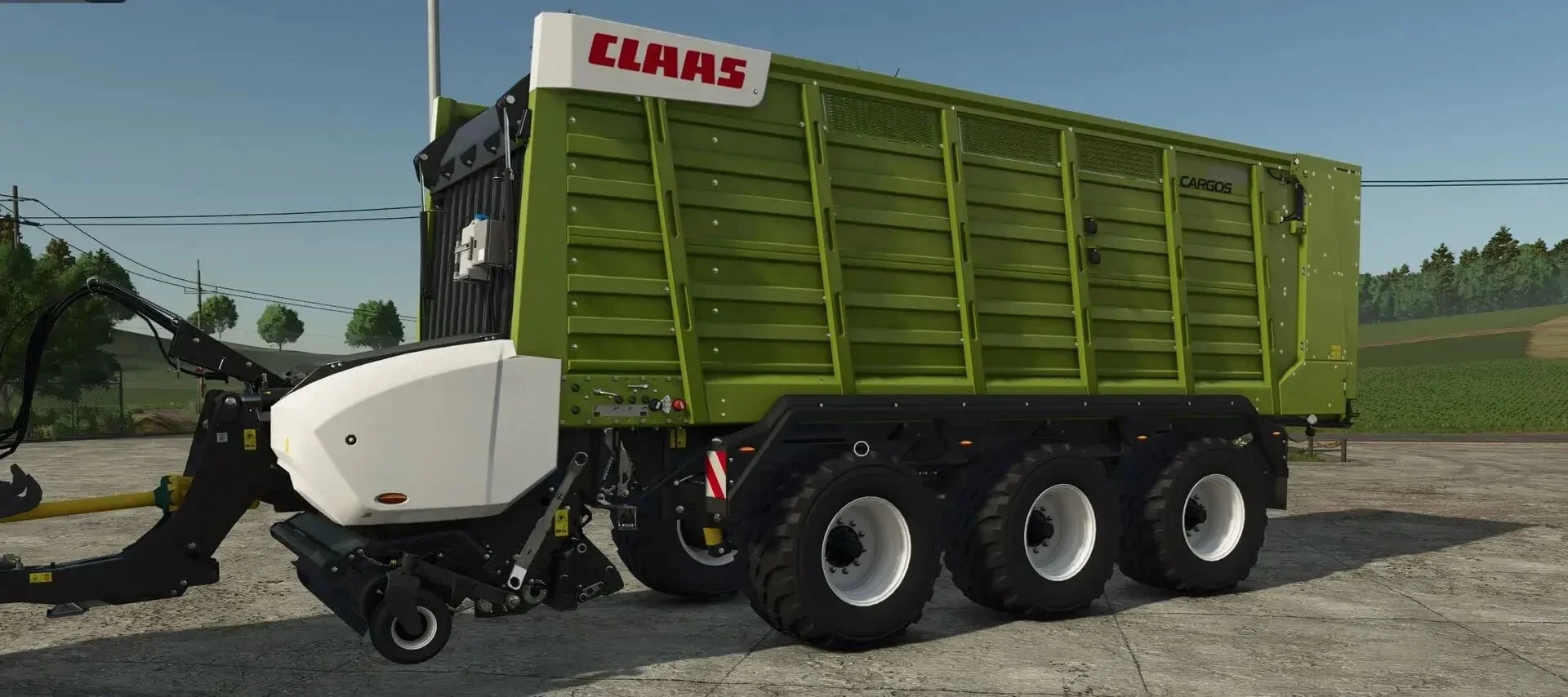 FS25 Claas Cargos 9500 by MTSH v1.1 Trailers Mod FS25 Mod Free Download