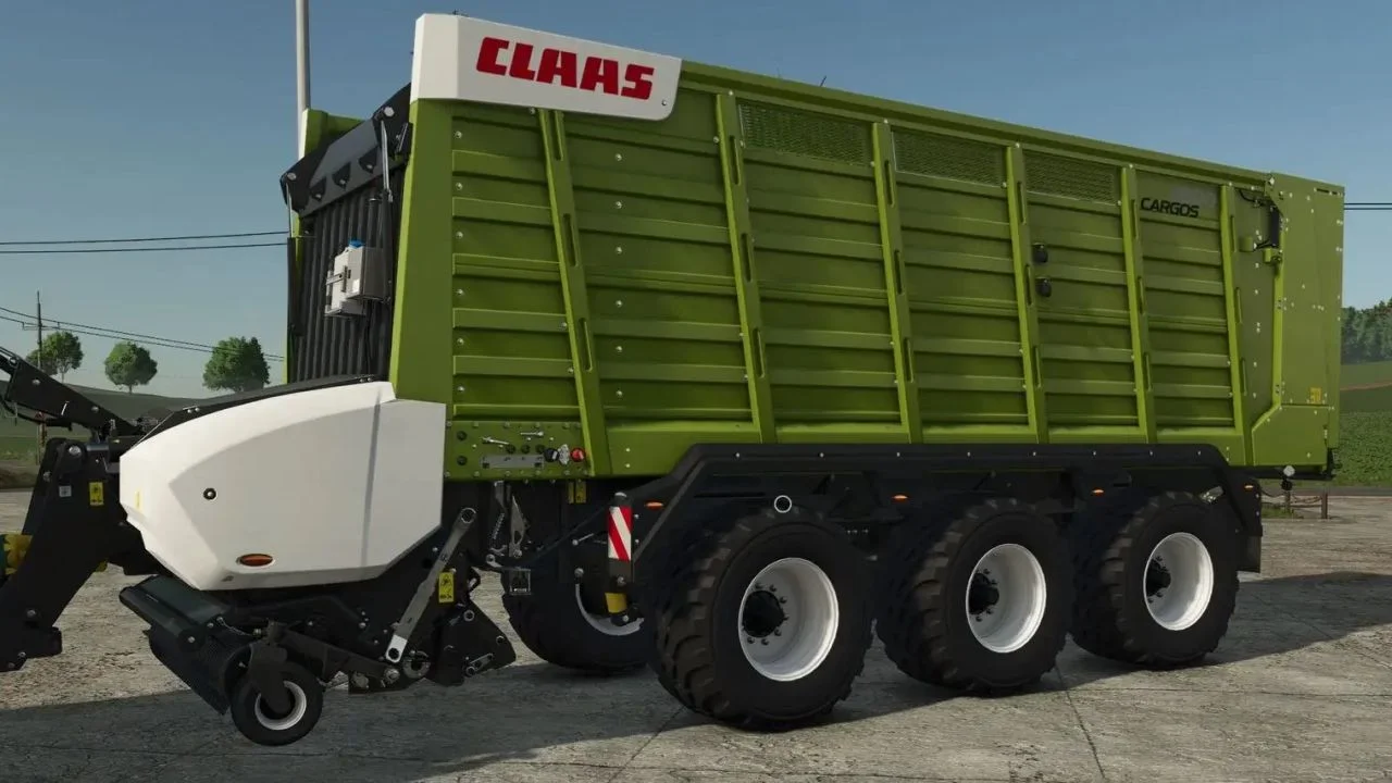 FS25 Claas Cargos 9500 MTSH V1.1.0.1 Trailers Mod FS25 Mod Free Download