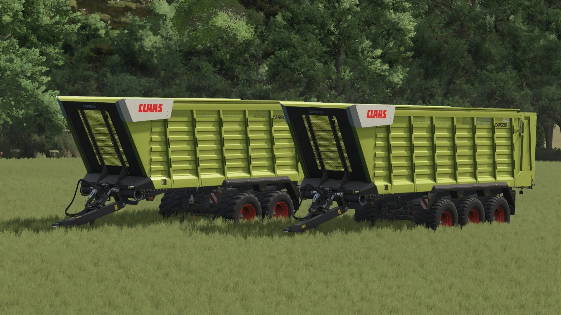 FS25 Claas Cargos Pack V1.0 Trailers Mod FS25 Mod Free Download