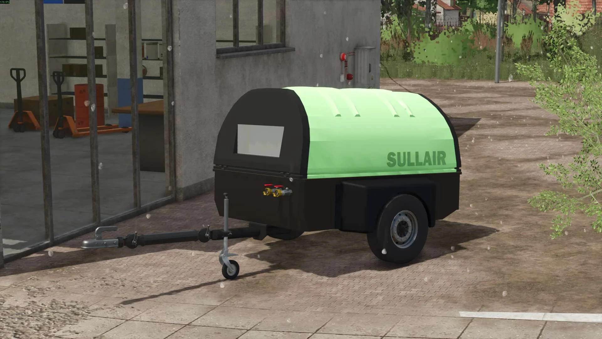 FS25 Compresseur Sullaire v1.0 Trailers Mod FS25 Mod Free Download
