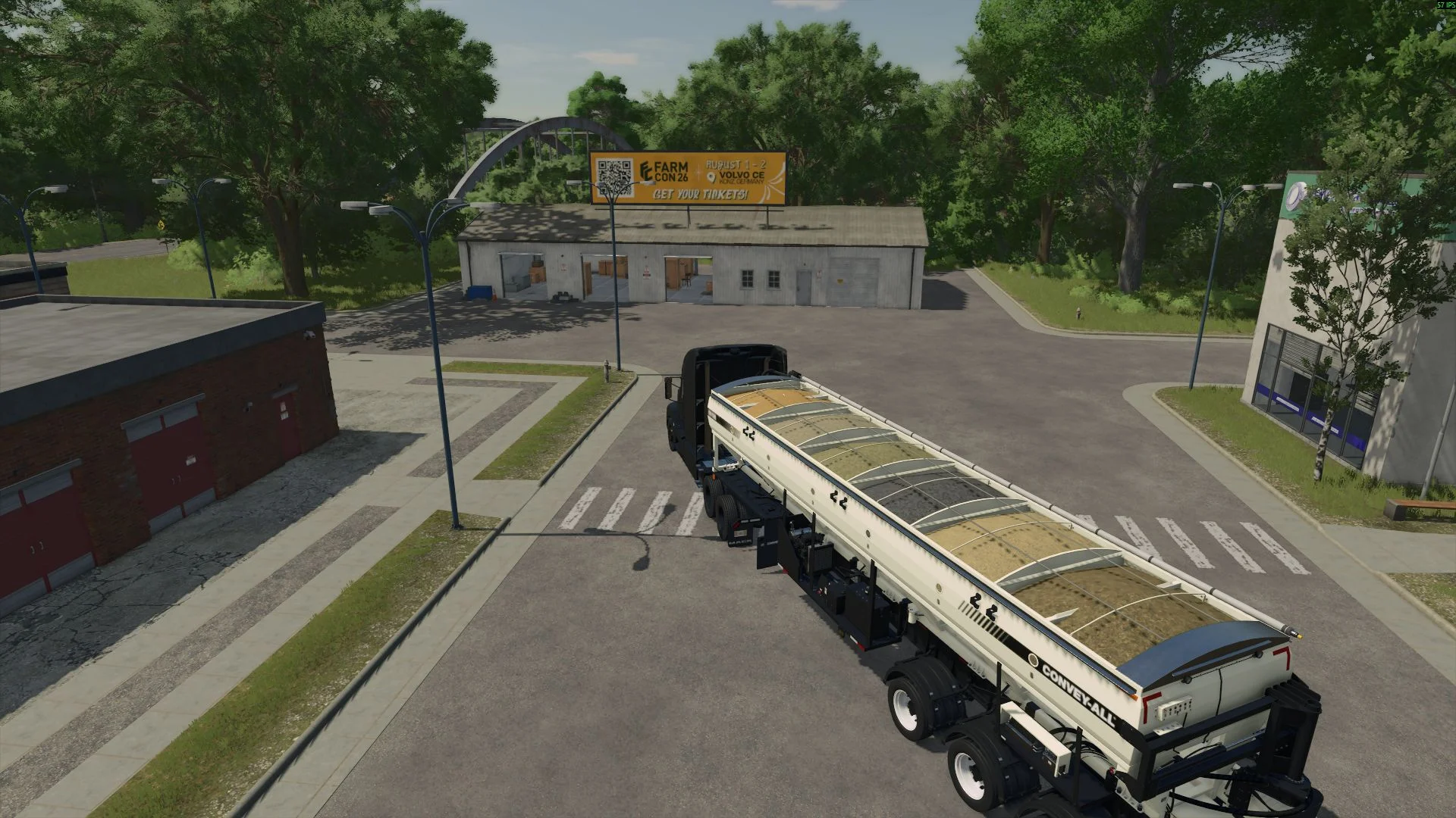 FS25 Convey-All CST-1550 V1.0 Trailers Mod FS25 Mod Free Download