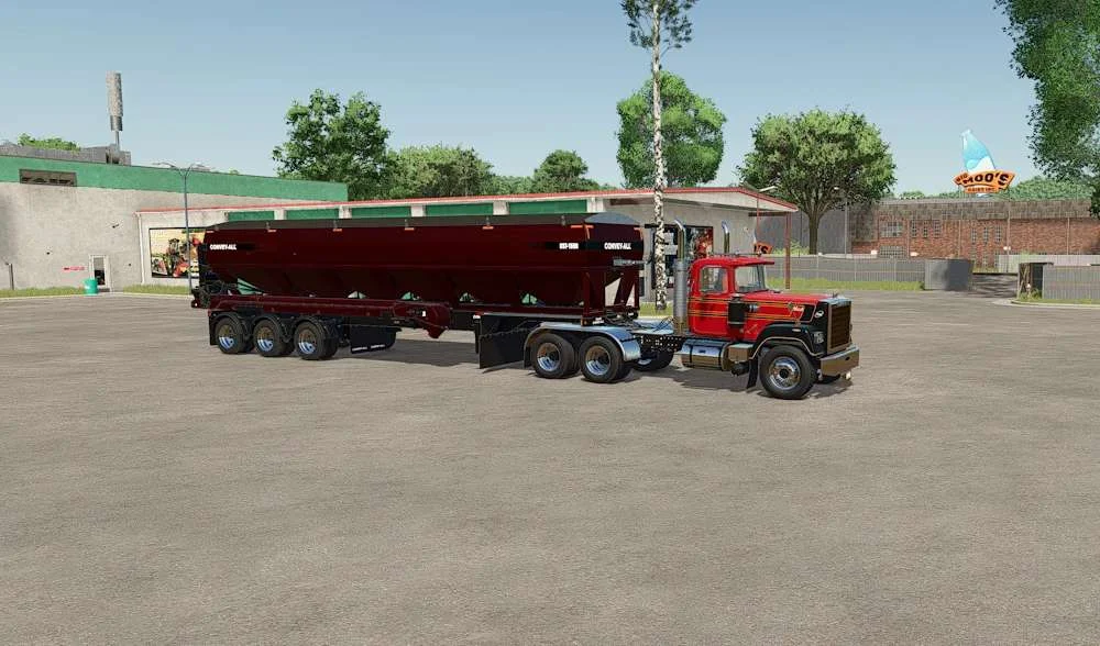 FS25 Convey all CST1550 v1.0 Trailers Mod FS25 Mod Free Download