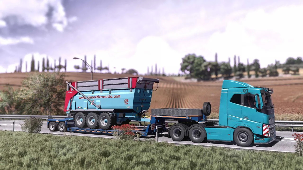 FS25 Crosetto NL27MR V1.0 Trailers Mod FS25 Mod Free Download
