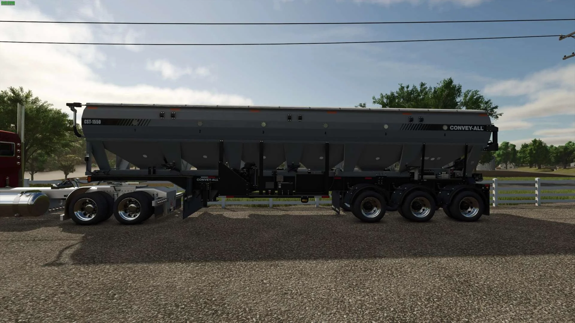 FS25 CST Convey All 1550 Edit v1.0 Trailers Mod FS25 Mod Free Download