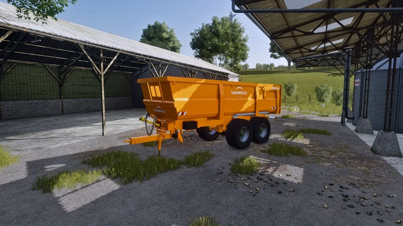 FS25 Dangreville B One 32 V1.0 Trailers Mod FS25 Mod Free Download