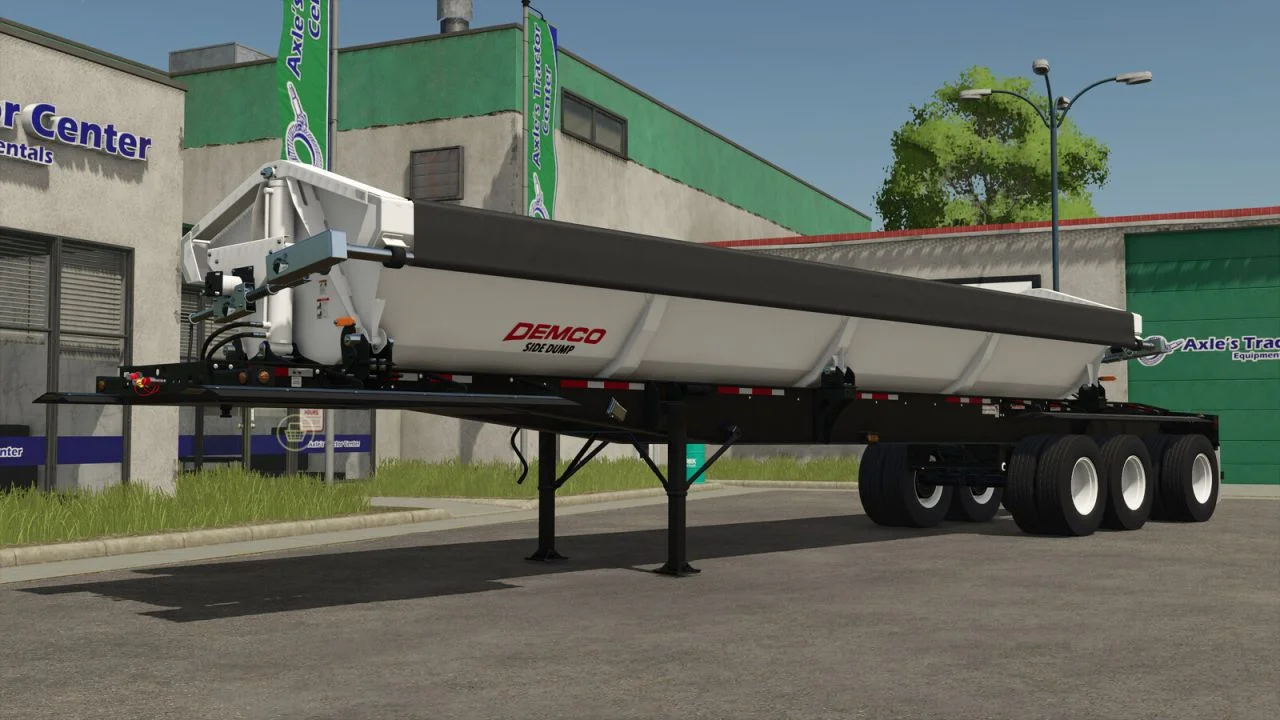 FS25 Demco SideDump V1.0 Trailers Mod FS25 Mod Free Download