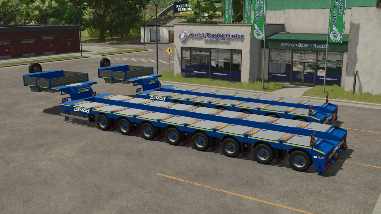 FS25 Demco Special Transports V1.0 Trailers Mod FS25 Mod Free Download
